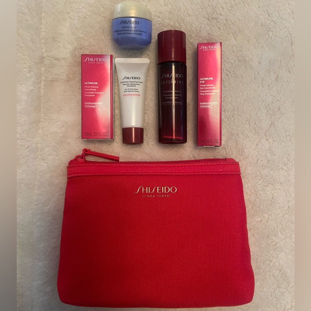 Shiseido 5 Deluxe Samples 💄